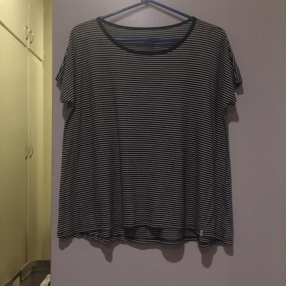 Striped volcom shirt